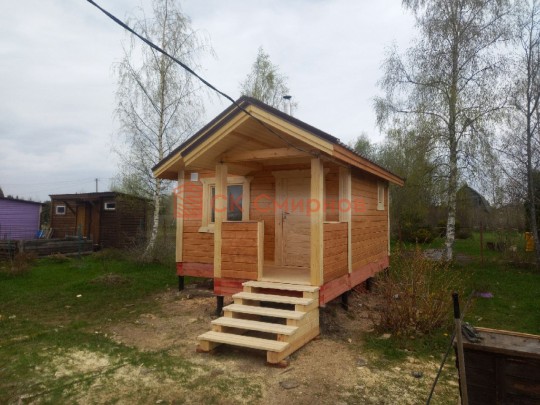 Июнь 2022 - баня из бруса №124