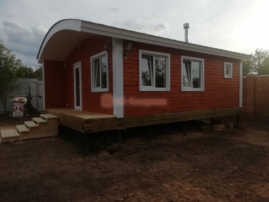 Июнь 2020 - баня из бруса №70