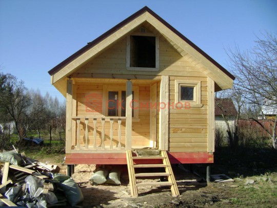 Июнь 2018 - баня из бруса №47