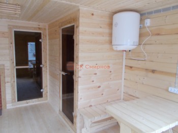 Фото №28: баня из бруса 101