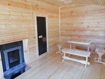 Фото №76: баня из бруса 108