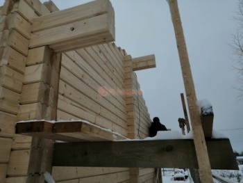 Фото №51: баня из бруса 118