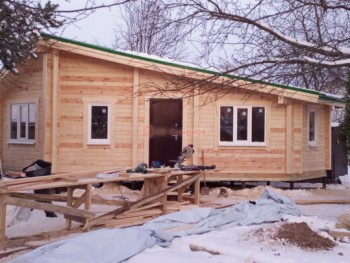 Фото №2: баня из бруса 129