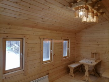 Фото №21: баня из бруса 133