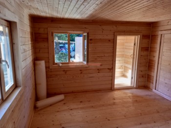 Фото №20: баня из бруса 135