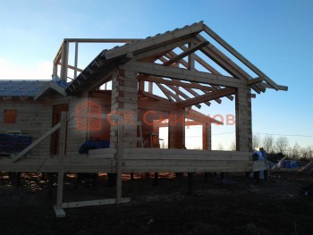 Фото №107: баня из бруса 33