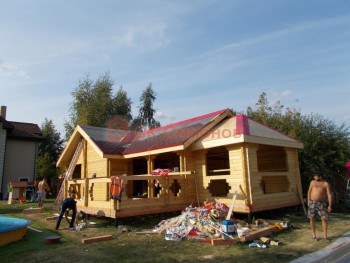 Фото №10: баня из бруса 49