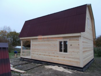 Фото №9: дом из бруса 60