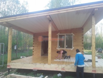 Фото №41: дом из бруса 69