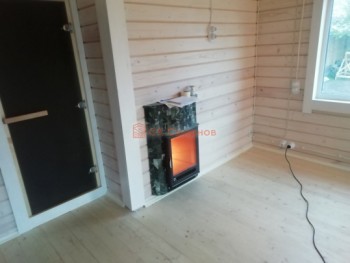 Фото №33: баня из бруса 70