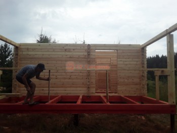 Фото №15: баня из бруса 94