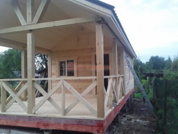 Фото №3: баня из бруса 97