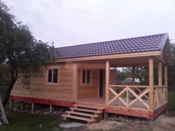 Фото №5: баня из бруса 97